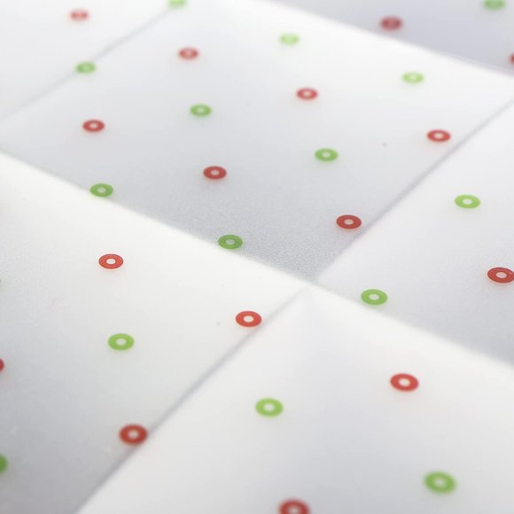 Plastic Christmas Ornament Storage Box Zippered Closure - Stores up to 64‎ - Picture 2 of 6